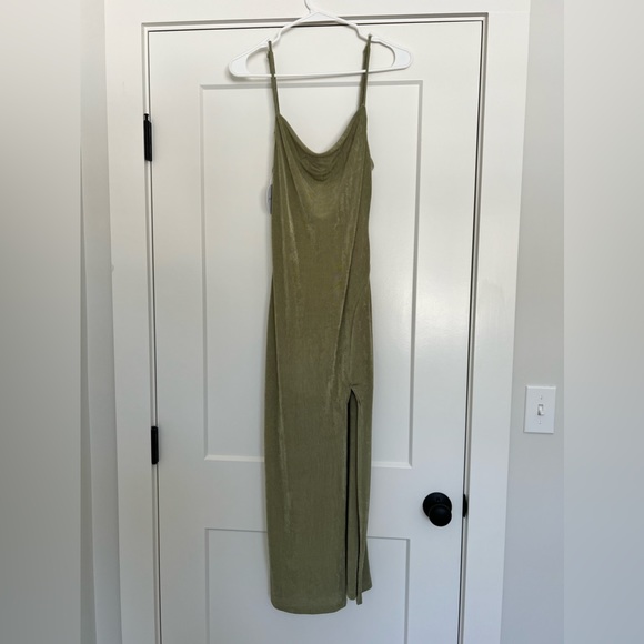 Petal & Pup Dresses Petalpup Diani Dress With Cowl Neck And Split